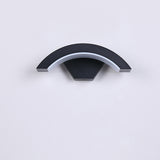 Rasmun LED Wall Light – Curved Moon Design with Motion Sensor for Doorway