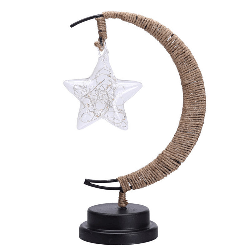 Rasmun LED Star Lights – USB Powered Copper Wire String Lights with Star, Ball & Apple Shapes for Home Decor
