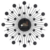 Rasmun Creative Round Wall Clock – 13" Silent Quartz Decorative Clock for Living Room, Office, or Bedroom – Modern European Style
