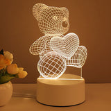 Rasmun 3D Acrylic USB LED Night Light – Neon Sign Lamp