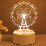 Rasmun 3D Acrylic USB LED Night Light – Neon Sign Lamp