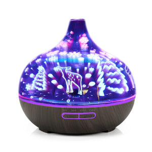 Rasmun Home Aroma Diffuser – Quiet Ultrasonic Essential Oil Diffuser