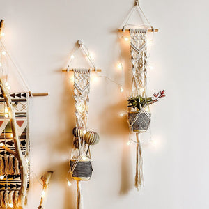 Rasmun Wall Hanging Braided Rope Basket