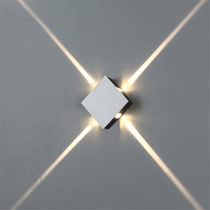 Rasmun Cross Light Decoration Lamp – LED Wall Light for Bedroom, Living Room, Bedside or Aisle | Modern Iron Indoor Background Lamp