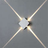 Rasmun Cross Light Decoration Lamp – LED Wall Light for Bedroom, Living Room, Bedside or Aisle | Modern Iron Indoor Background Lamp