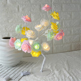 Rasmun LED Rose Tree Light – Warm Light Small Decorative Flower Lamp for Indoor, Gifts