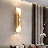 Rasmun Light Luxury Wall Lamp – Modern Copper Warm Light Fixture for Living Room, Bedroom, or Hallway | Minimalist Elegant Design