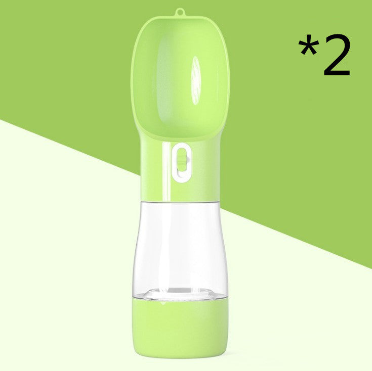 Rasmun Portable Dog Water Dispenser – Travel-Friendly Pet Water & Food Bottle