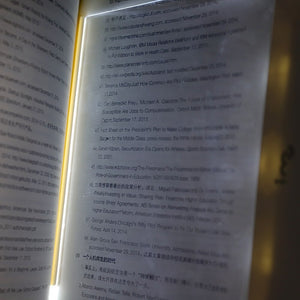 Rasmun Dimmable LED Panel Book Reading Lamp