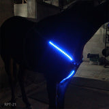 Rasmun Rechargeable Equestrian LED Light Strip – Reflective Night Riding Safety Harness for Horse Shows