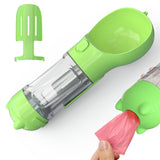 Rasmun Portable Pet Water Bottle with Food Box & Garbage Bag
