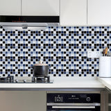 Rasmun Smooth Self-Adhesive Wall Stickers – Waterproof PVC Geometric Wallpaper, Anti-Mildew, Easy Peel & Stick for Home Decor