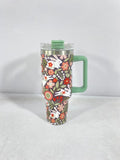 Rasmun 1200ml Insulated Stainless Steel Tumbler with Handle and Straw