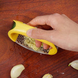 Rasmun Stainless Steel Garlic Masher – Manual Garlic Press Tool