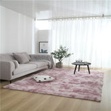 Rasmun Variegated Tie-dye Gradient Carpet – Soft Washable Polyester Rug