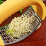 Rasmun Stainless Steel Garlic Masher – Manual Garlic Press Tool