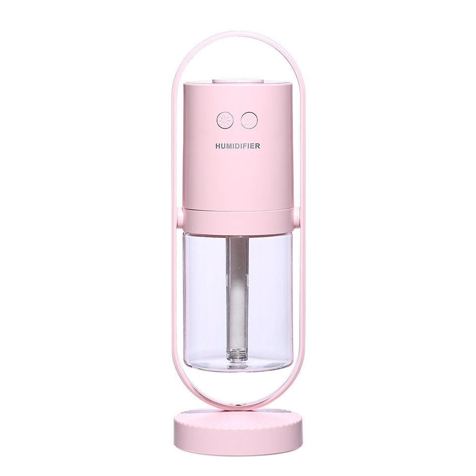 Rasmun Magic Shadow USB Air Humidifier with Projection Night Light – Ultrasonic Car & Home Mini Air Purifier