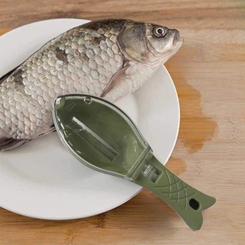 Rasmun Fish Skin Brush – Quick Fish Scale Scraper & Cleaning Tool