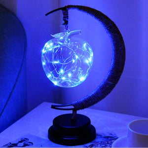 Rasmun LED Star Lights – USB Powered Copper Wire String Lights with Star, Ball & Apple Shapes for Home Decor