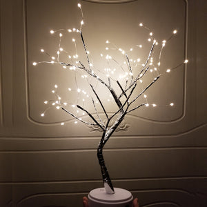 Rasmun Tree Light with Touch Switch – Adjustable Pearl Star Night Light