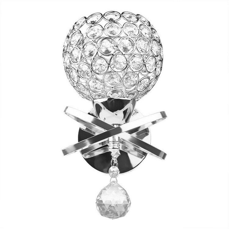 Rasmun Creative Wall Lamp – Elegant Crystal Bedroom & Bedside Lighting for Hallways, Corridors, and Home Décor
