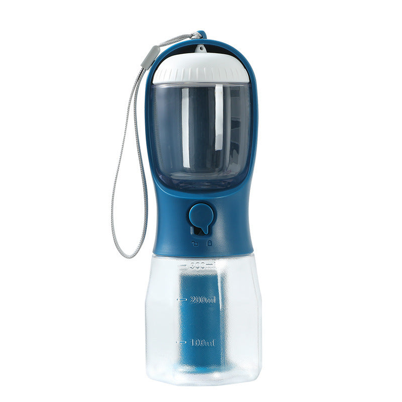 Rasmun 3-in-1 Dog Water Bottle | Portable Pet Cup & Food Box