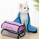 Rasmun Super Absorbent Dog & Cat Bath Towel | Quick-Dry Pet