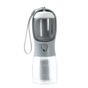 Rasmun 3-in-1 Dog Water Bottle | Portable Pet Cup & Food Box