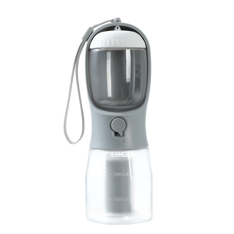 Rasmun 3-in-1 Dog Water Bottle | Portable Pet Cup & Food Box