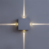 Rasmun Cross Light Decoration Lamp – LED Wall Light for Bedroom, Living Room, Bedside or Aisle | Modern Iron Indoor Background Lamp