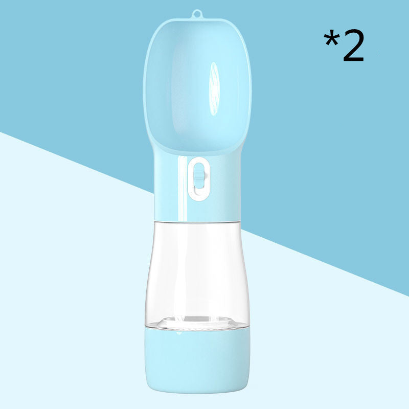 Rasmun Portable Dog Water Dispenser – Travel-Friendly Pet Water & Food Bottle