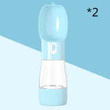 Rasmun Portable Dog Water Dispenser – Travel-Friendly Pet Water & Food Bottle