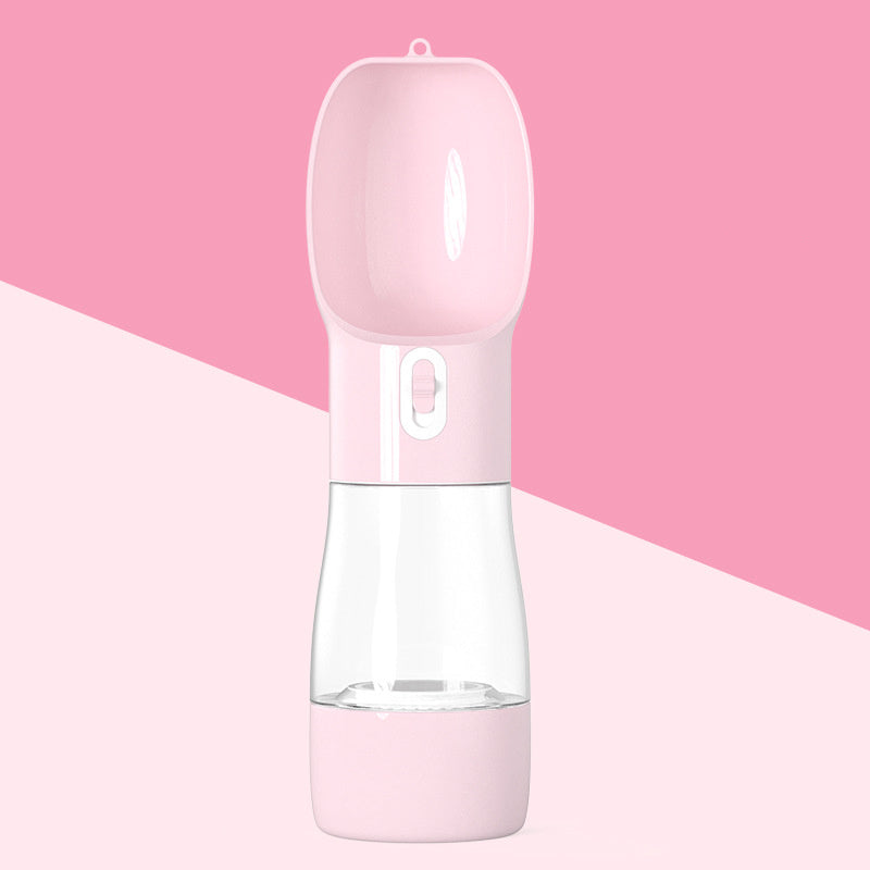 Rasmun Portable Dog Water Dispenser – Travel-Friendly Pet Water & Food Bottle
