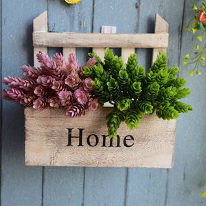 Rasmun Rustic Hanging Wall Flower Pot