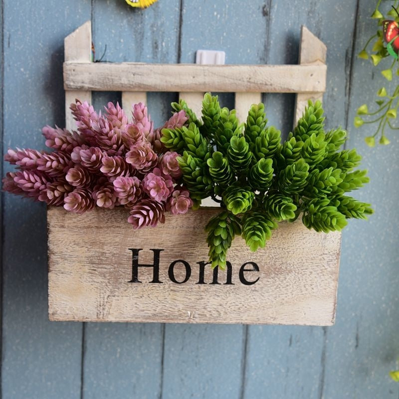 Rasmun Rustic Hanging Wall Flower Pot