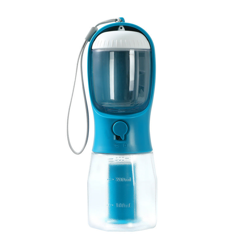 Rasmun 3-in-1 Dog Water Bottle | Portable Pet Cup & Food Box