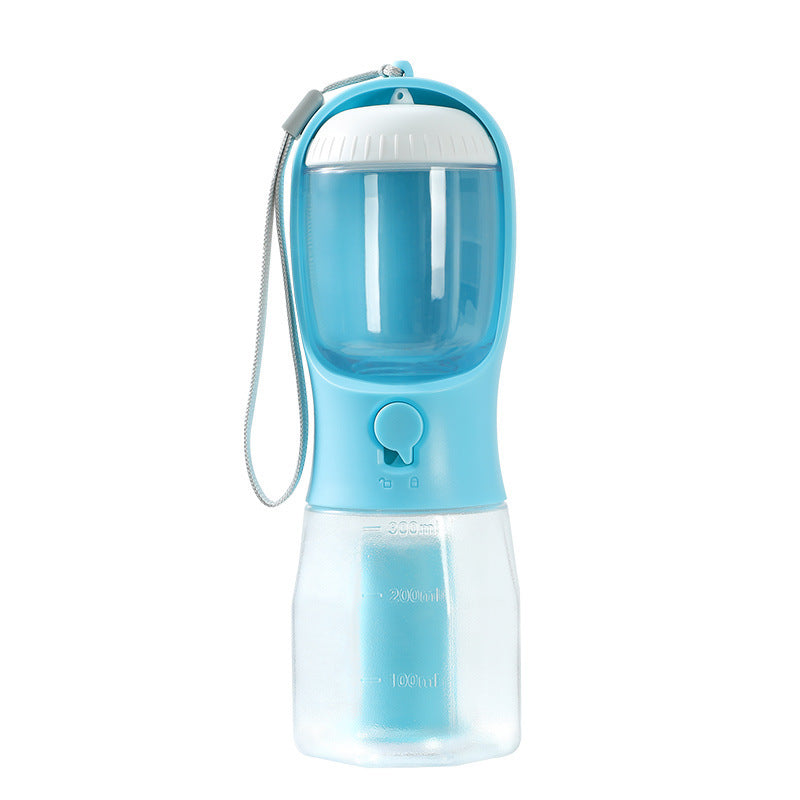 Rasmun 3-in-1 Dog Water Bottle | Portable Pet Cup & Food Box