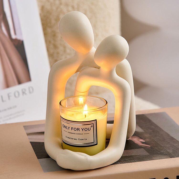 Rasmun Loving Couple Resin Statue – Heartwarming Romantic Gift