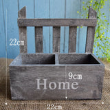 Rasmun Rustic Hanging Wall Flower Pot
