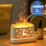Rasmun Elk Flame Humidifier Diffuser – Quiet Aromatherapy Lamp