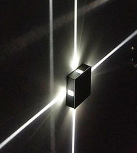 Rasmun Cross Light Decoration Lamp – LED Wall Light for Bedroom, Living Room, Bedside or Aisle | Modern Iron Indoor Background Lamp