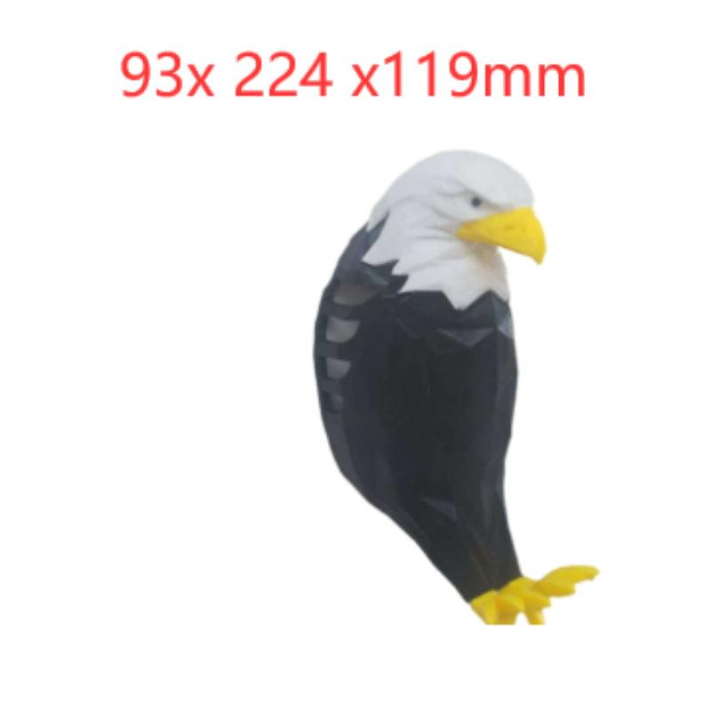 Rasmun Modern Bird Wall Lamp – 3D Owl & Eagle Projector Sconce Light | Unique Animal-Shaped Resin Home Decor Accent for Bedroom, Living Room & Gifts