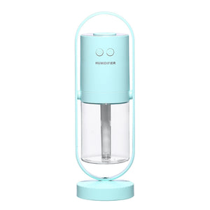 Rasmun Magic Shadow USB Air Humidifier with Projection Night Light – Ultrasonic Car & Home Mini Air Purifier