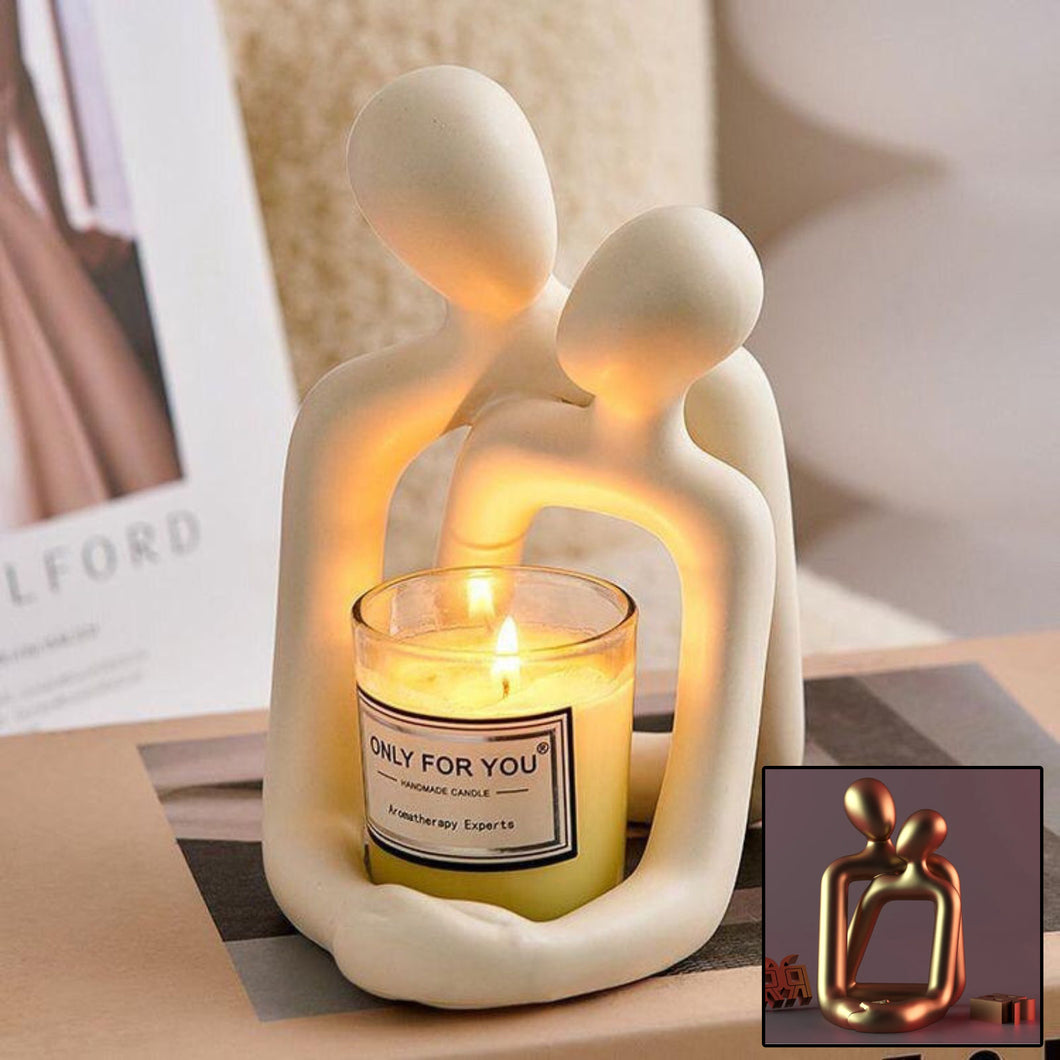 Rasmun Loving Couple Resin Statue – Heartwarming Romantic Gift