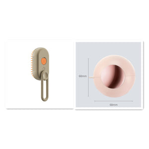 Rasmun 3-in-1 Cat & Dog Steam Brush | Electric Grooming Comb