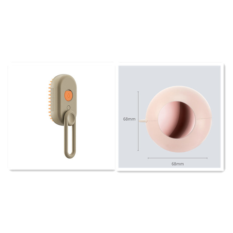 Rasmun 3-in-1 Cat & Dog Steam Brush | Electric Grooming Comb