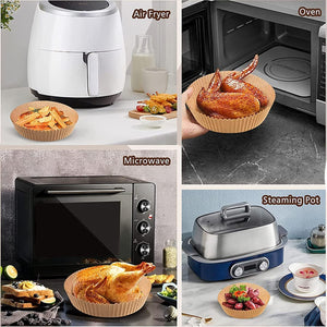 Rasmun 50PCS Air Fryer Paper Liners
