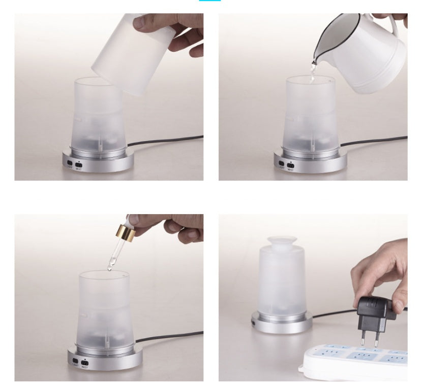 Rasmun Aroma Diffuser – 100ML Ultrasonic Humidifier for Home