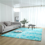 Rasmun Variegated Tie-dye Gradient Carpet – Soft Washable Polyester Rug