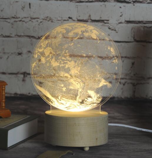 Rasmun Cute Jellyfish LED Lamp – Romantic Touch Night Light for Kids, Bedroom Decor & Valentine’s Day Gift